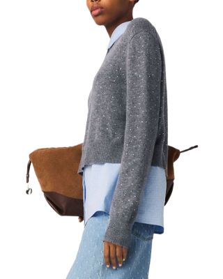 Rhinestone 2-in-1 Sweater