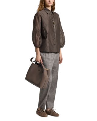 Puffed Sleeve Blouse