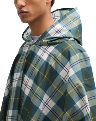 Tartan Hooded Poncho
