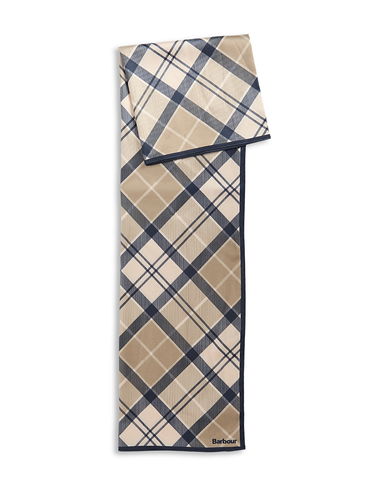 Barbour Kinsale Square Scarf In Brown