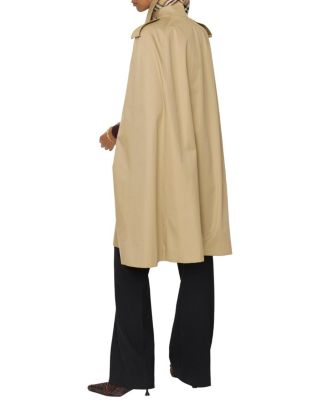 Gabardine Belmont Trench Cape