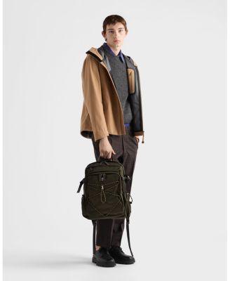 Speedrock Re-Nylon and Leather Backpack