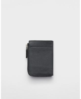  Saffiano Leather Card Holder