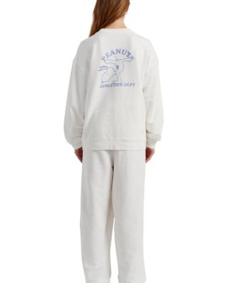  Women s Cotton Peanuts Athletics Sweatshirt