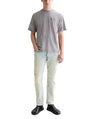 Basquiat Front and Back Artwork Relaxed Fit Tee