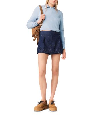 Wool Blend Long Sleeve Sweater