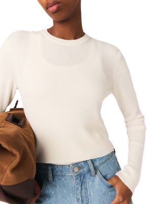 Wool Blend Long Sleeve Sweater