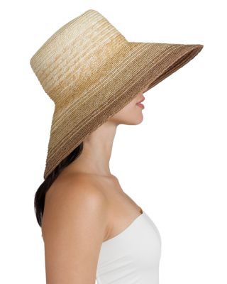 Mirabel Ombr&eacute; Wide Brim Sun Hat