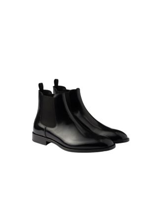 Men's Brushed Leather Chelsea Boots