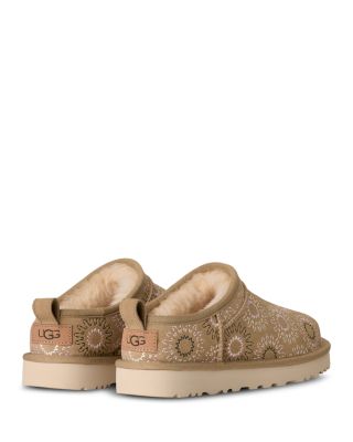 Women's Classic Sun Stitch Suede Mini Boots