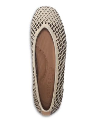 Women's Willow Perforated Leather Ballet Flats