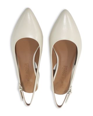 Women's Georgia Leather Slingback Pumps