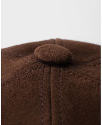  Suede Baseball Cap