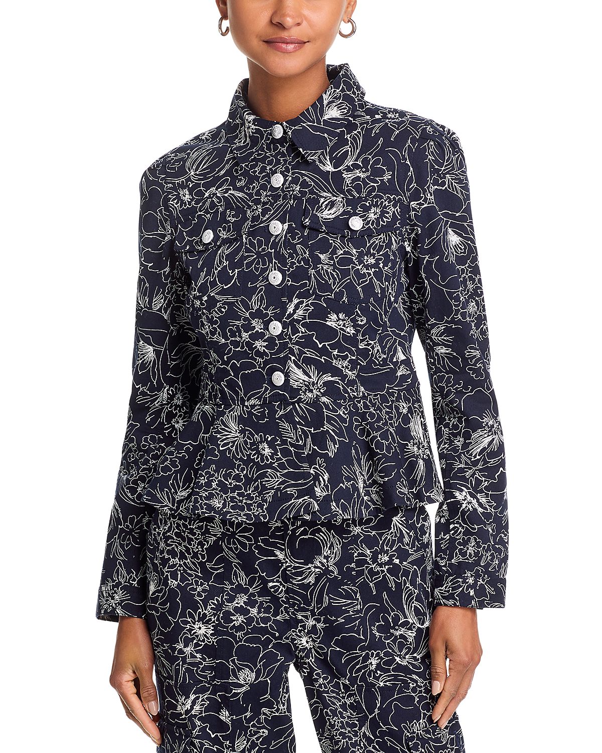Cinq a Sept Garden Doodle Lainy Jacket