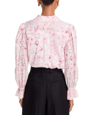 Garden Doodle Zendaya Top