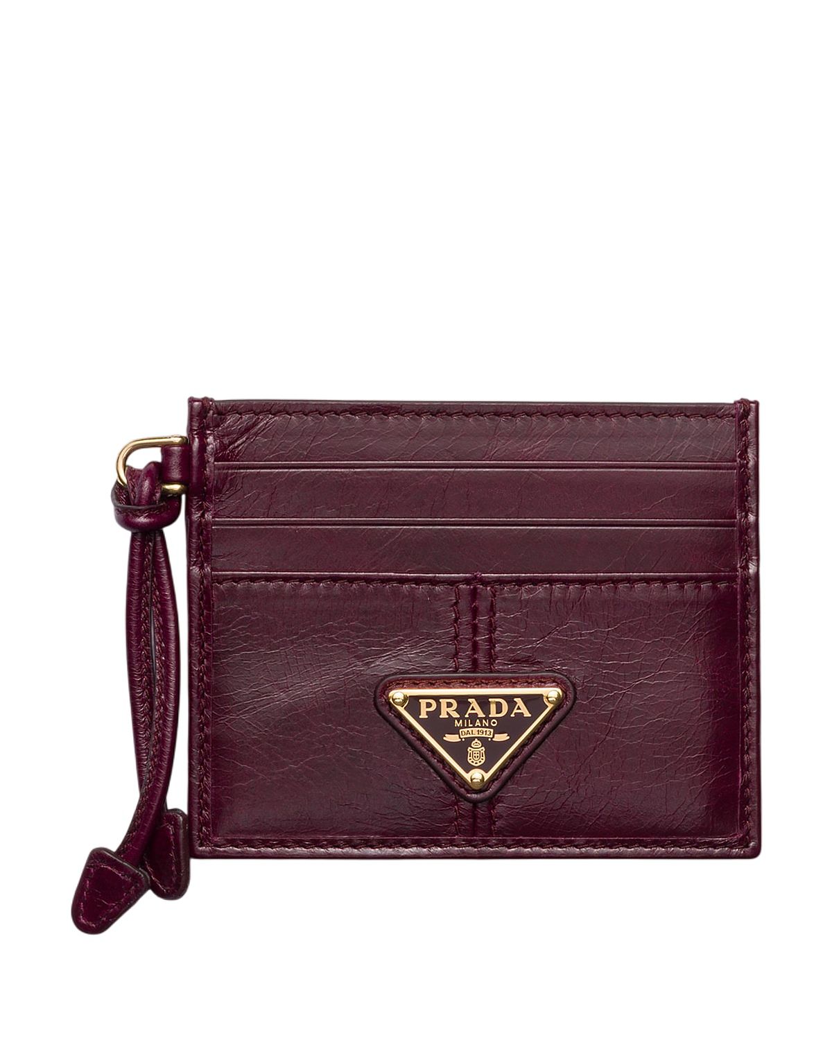 Prada Leather Card Holder