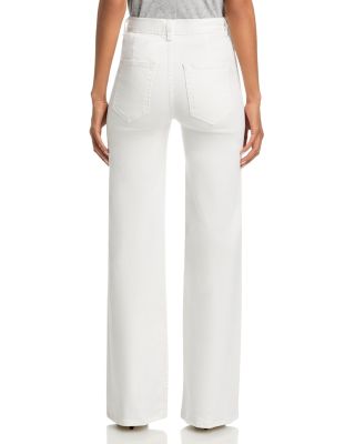 Brighton High Rise Trouser Jeans in Ivory