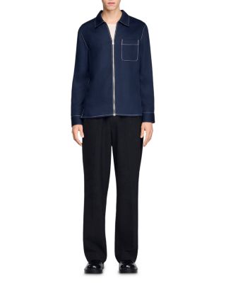 Loose Fit Zip Up Jacket