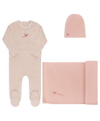  Unisex Velour Stripe Collection Take Me Home Set - Baby