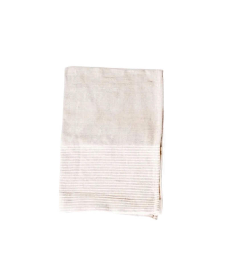 Creative Women Chesapeake Cotton Tea Towel, Set Of 2 In Neutral