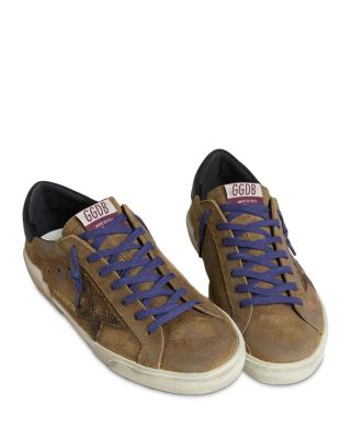 Unisex Super Star Waxed Suede Sneakers