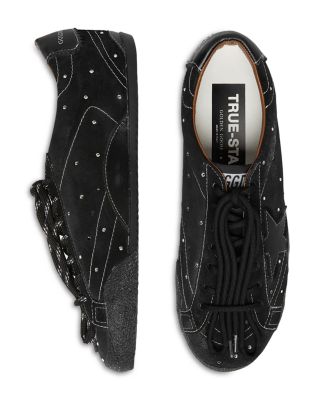 Men's Running Dad Crack Leather Sneakers