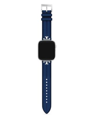 Kira Navy Leather Band for Apple Watch&reg;, 38/40/41/42mm and 42/44/45/46/49mm