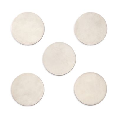 Livio Parchment Coasters, Set of 6