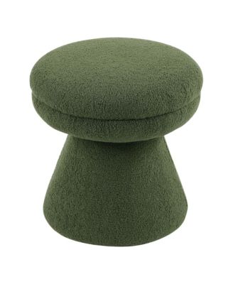  Torio Mushroom Pedestal Fabric Ottoman