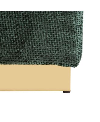  Lyra Chenille Cube Storage Ottoman