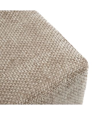  Lyra Chenille Cube Storage Ottoman