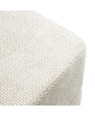  Lyra Chenille Cube Storage Ottoman