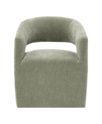  Orion Modern Upholstered Accent Chair with Casters