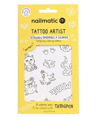 Kawai Temporary Tattoo for Kids - 5-7 Years