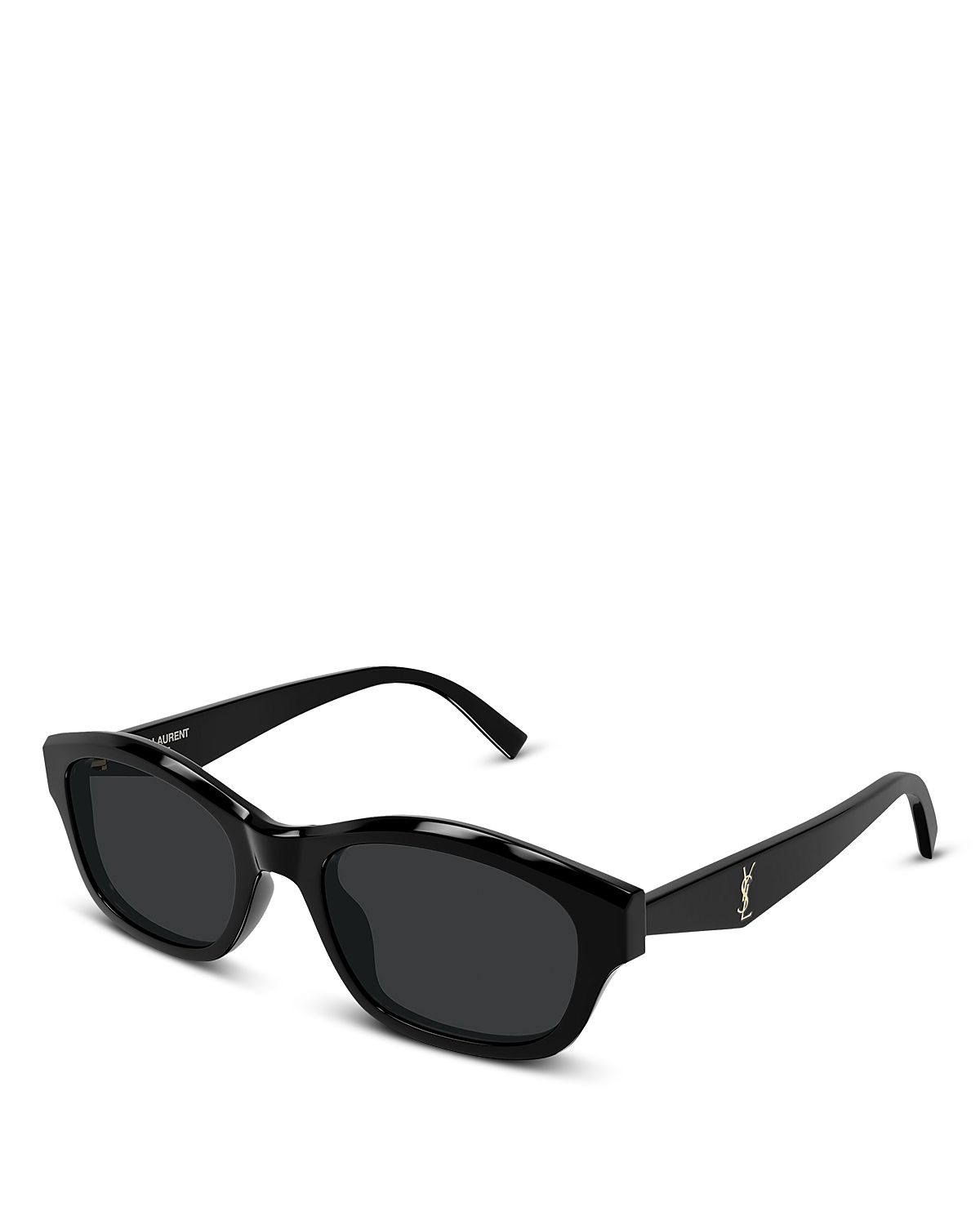 Saint Laurent Rectangular Sunglasses, 53mm