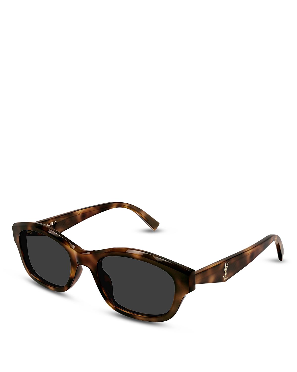 Saint Laurent Rectangular Sunglasses, 53mm
