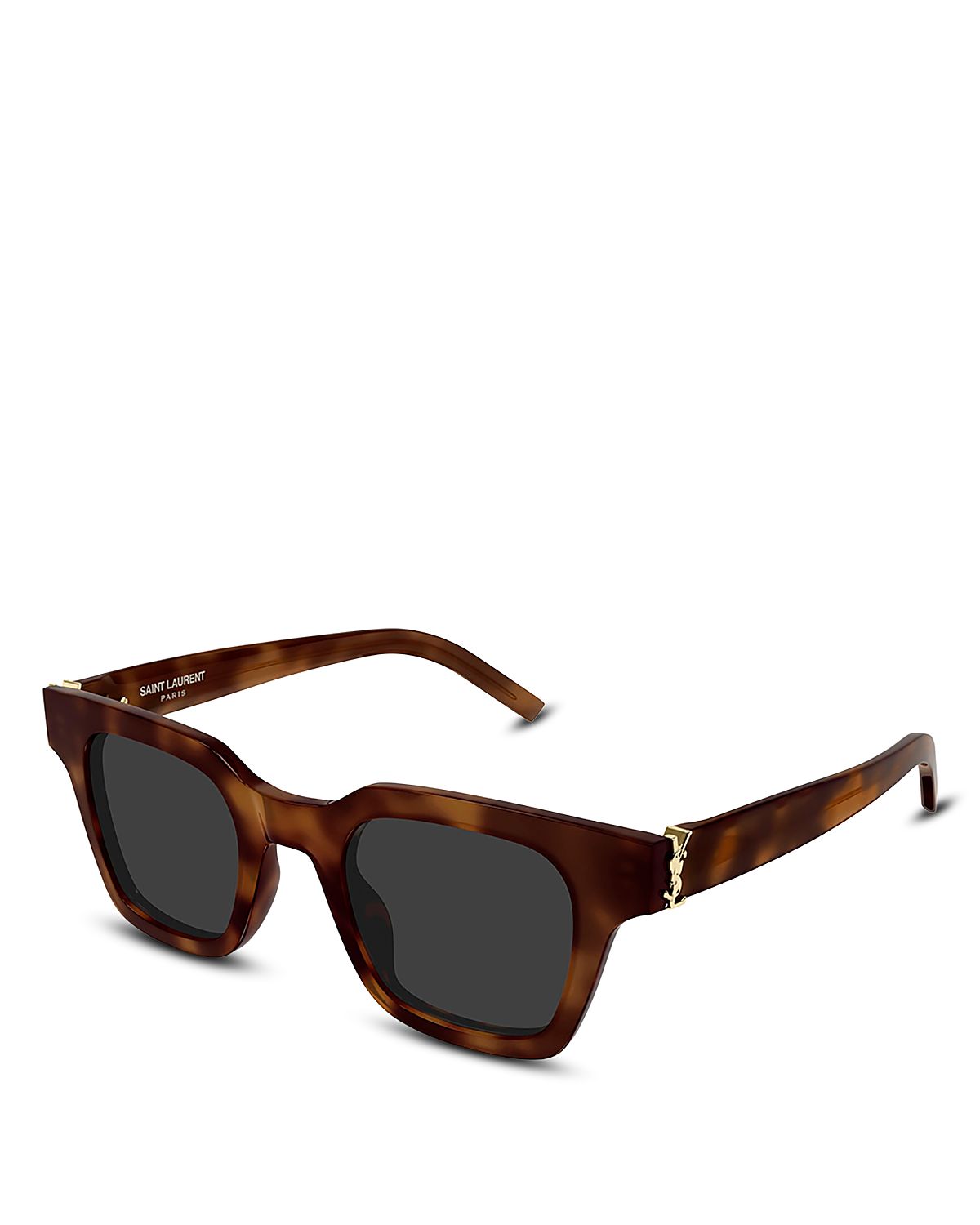 Saint Laurent Rectangular Sunglasses, 47mm