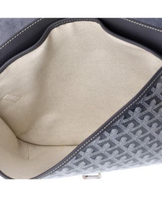   Coursier Messenger Bag Coated Canvas and Leather