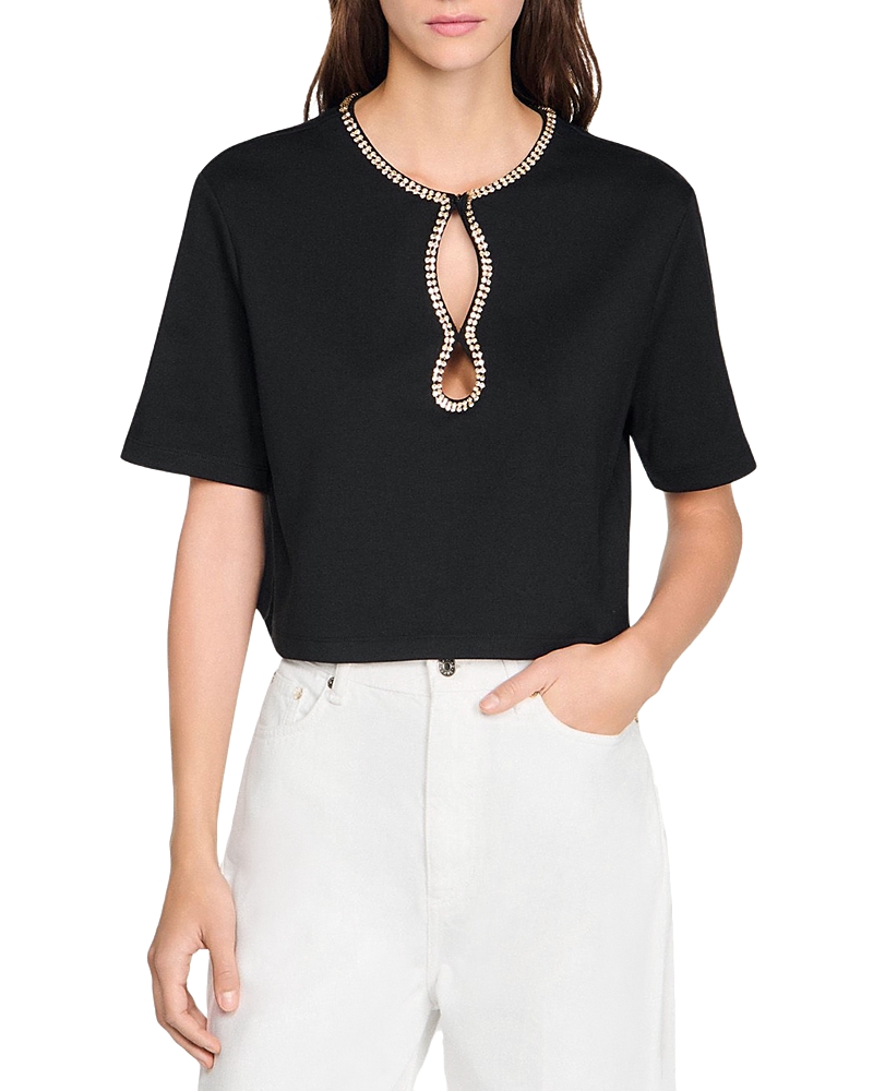 Sandro Cropped Tee