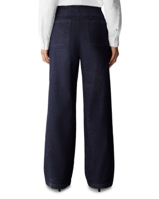 Denim Wide Leg Pants