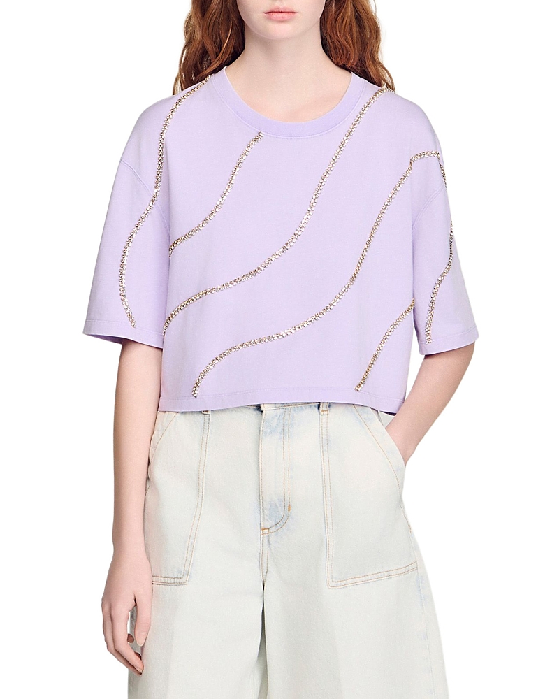 Sandro Cropped Tee