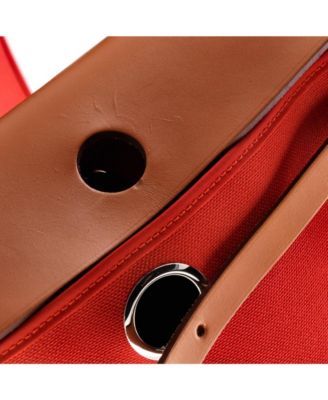 31 Herbag Zip Leather and Toile