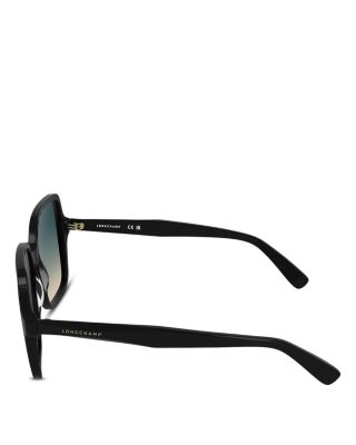Le Pliage Rectangular Sunglasses, 57mm