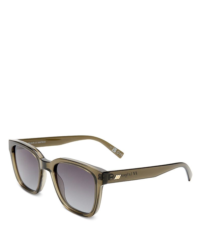 Le Specs Elixir Square Sunglasses, 52mm