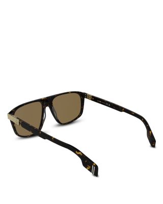 Barrel Hinge Evolution Flat Top Sunglasses, 58mm