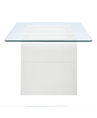  Ondine Glass Top Coffee Table