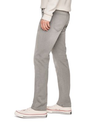 Russell Slim Straight Fit Jeans in Washed Gray