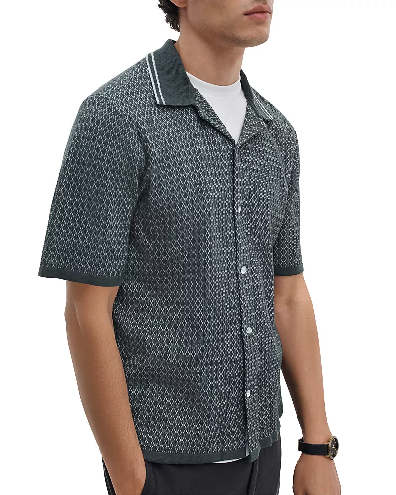 rag & bone Harvey Cross Stitch Shirt