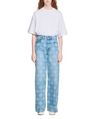 Straight Leg Jeans in Blue Jean