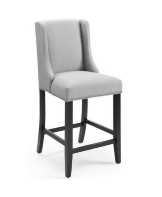  Baron Upholstered Fabric Counter Stool, Set of 2